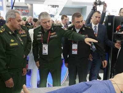 Министру обороны показали оказание экстренной помощи - «Армия-2021»