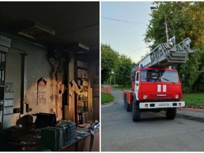 В Новосибирске потушили пожар в детской городской больнице