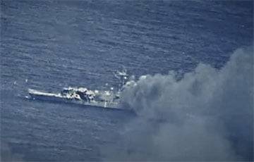 Американские военные уничтожили фрегат у берегов Гавайев: видеофакт