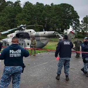 В Мексике упал вертолет: пострадали четыре человека