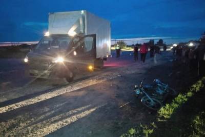 В ДТП с Ford Transit в Касимовском районе погиб 33-летний мопедист