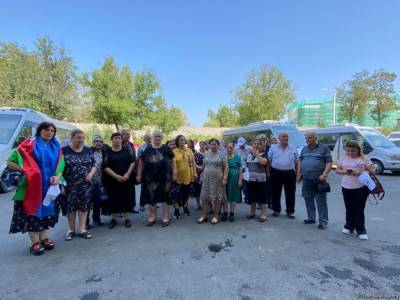 Шушинцы посетили родной город через 29 лет (ФОТО) - trend.az - Азербайджан - Шуша - район Шушинский