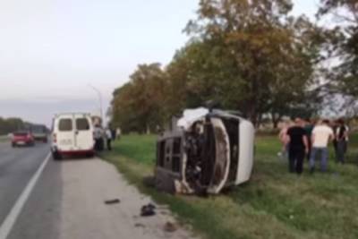 В ДТП с участием пассажирской «Газели» в Кабардино-Балкарии пострадали три человека