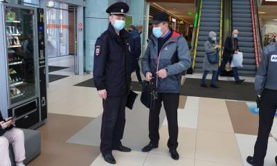 В торговых центрах Петрозаводска штрафуют посетителей без масок