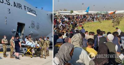 Эвакуация из Кабула - девочку, родившуюся в самолете, назвали Рич - obozrevatel.com - США - Германия - Афганистан