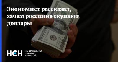 Экономист рассказал, зачем россияне скупают доллары