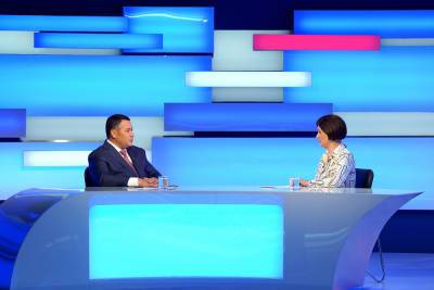 Игорь Руденя вновь выступит в прямом эфире и ответит на вопросы жителей
