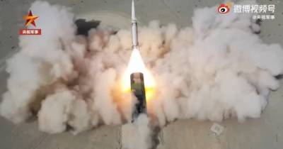 Армия Китая испытала баллистическую ракету DF-15B с дальностью до 800 км (видео)