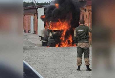 26-летний житель Бердска сжег чужой автомобиль стоимостью 1,2 млн рублей