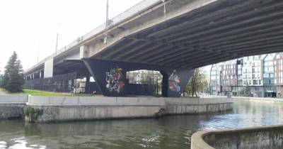 В Калининграде мужчина разбился насмерть, упав с эстакадного моста