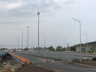 Перила Нанотехнологического центра композитов установлены на Президентском мосту в Ульяновске