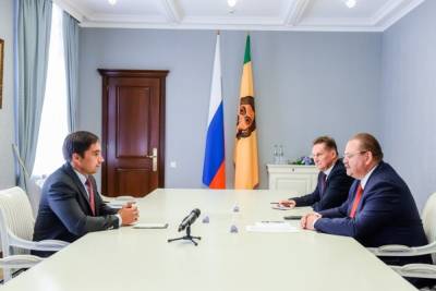 Олег Мельниченко встретился с заместителем министра энергетики РФ