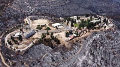 Правительство выделит 2,6 млн шекелей на восстановление после пожара возле Иерусалима