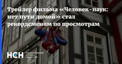 Питер Паркер - Томас Холланд - Трейлер фильма «Человек-паук: нет пути домой» стал рекордсменом по просмотрам - nsn.fm