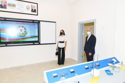 Первый вице-президент Мехрибан Алиева приняла участие в открытии образовательно-воспитательных учреждений в Хазарском районе Баку (ФОТО)