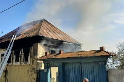 Пожар произошел в частном секторе Ижевска
