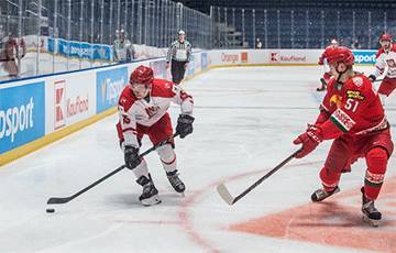 Сборная Польши по хоккею победила Беларусь в матче олимпийской квалификации