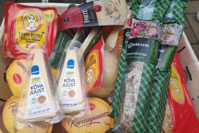 В Ленобласти сожгли более 131 килограмма сыра и колбас из Европы