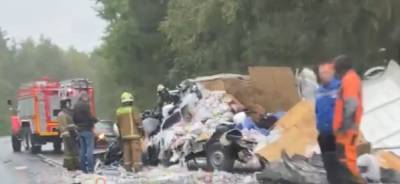 Видео: жуткая авария во Всеволожском районе унесла жизнь человека
