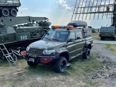 На Урале представили специальный автомобиль оперативного разминирования