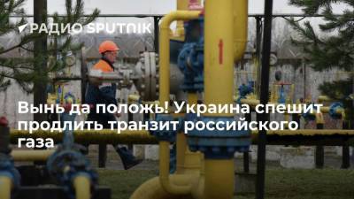 Вынь да положь! Украина спешит продлить транзит российского газа