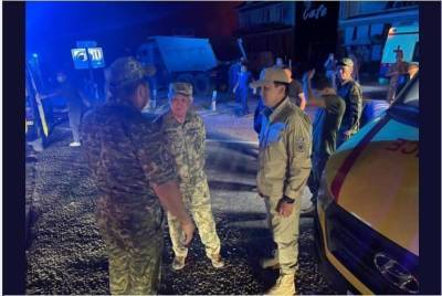 Оперативный штаб создан на месте происшествия в Жамбылской области Казахстана