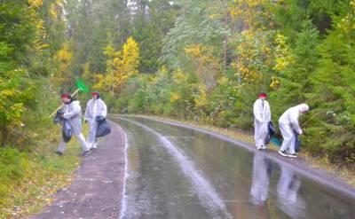 Волонтеры из Всеволожского района очистят 10 км веломаршрута от мусора