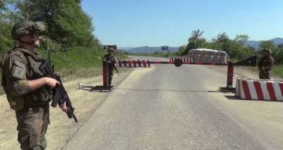 Миротворцы обеспечивают безопасность строительства водохранилища в Нагорном Карабахе
