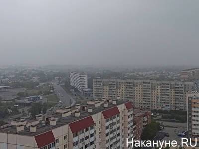 В Челябинск пришел дым от пожаров в Курганской области