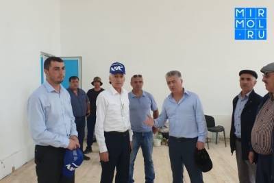 Вице-премьер Рамазан Джафаров проверил ход подготовки к открытию спорткомплекса в Куруше