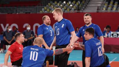 Российские волейболисты победили Японию на Паралимпиаде в Токио