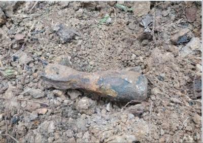 В Рязани обнаружили мину времён Великой Отечественной войны