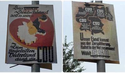 В Германии появились агитплакаты с Калининградской областью в составе ФРГ