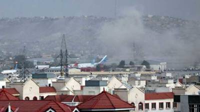 Первые минуты после взрывов в аэропорту Кабула
