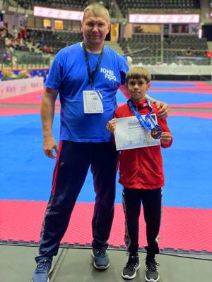 Юный смолянин завоевал медаль на Первенстве Европы по тхэквондо