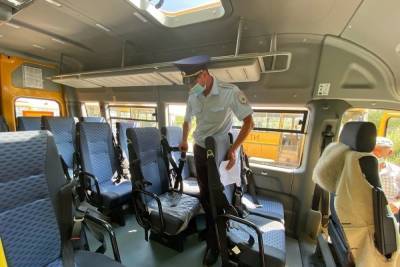 Тамбовские автоинспекторы проверили школьные автобусы