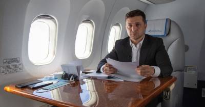 Самолет Зеленского из-за тумана не смог приземлиться в Кишиневе, – СМИ