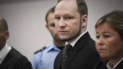 Суд Норвегии рассмотрит вопрос о досрочном освобождении Брейвика