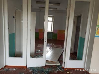 В Воркуте вандалы разгромили здание детского сада