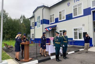 Аварийно-спасательная служба Ленобласти получила новое здание в Тосно