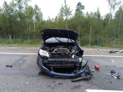 В страшной аварии на М1 в Смоленской области погиб водитель