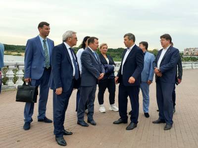 Замминистра строительства РФ Максим Егоров посетил Дзержинск