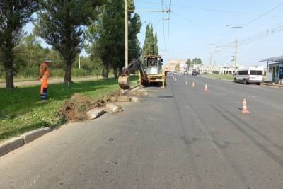 В Йошкар-Оле начат ремонт улицы Лебедева