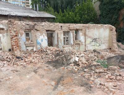 Суд рассмотрит нарушения при разрушении исторического дома Вагнера в центре Воронежа