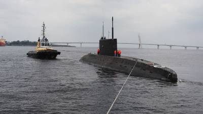 Подлодка "Магадан" с ракетами "Калибр" завершила госиспытания в Петербурге