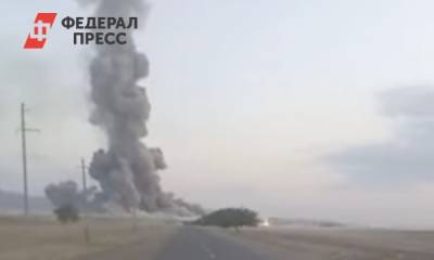 Число жертв при взрыве на военной базе в Казахстане увеличилось