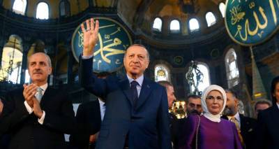 Эрдоган стал свидетелем на роскошной свадьбе дочери лидера боснийских мусульман. Фото