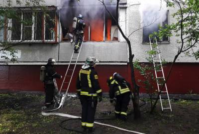 Пожар произошел в квартире в центре Москвы