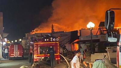 Одиннадцать человек эвакуировали из-за пожара в многоквартирном доме в Ялте