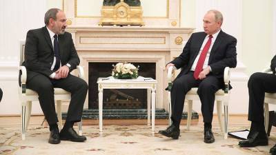Путин и Пашинян обсудили Нагорный Карабах и армяно-азербайджанскую границу